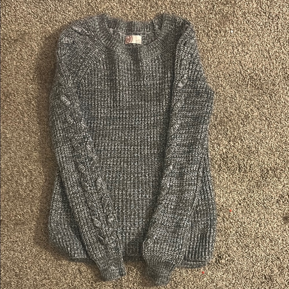 SO Charcoal Knit Sweater